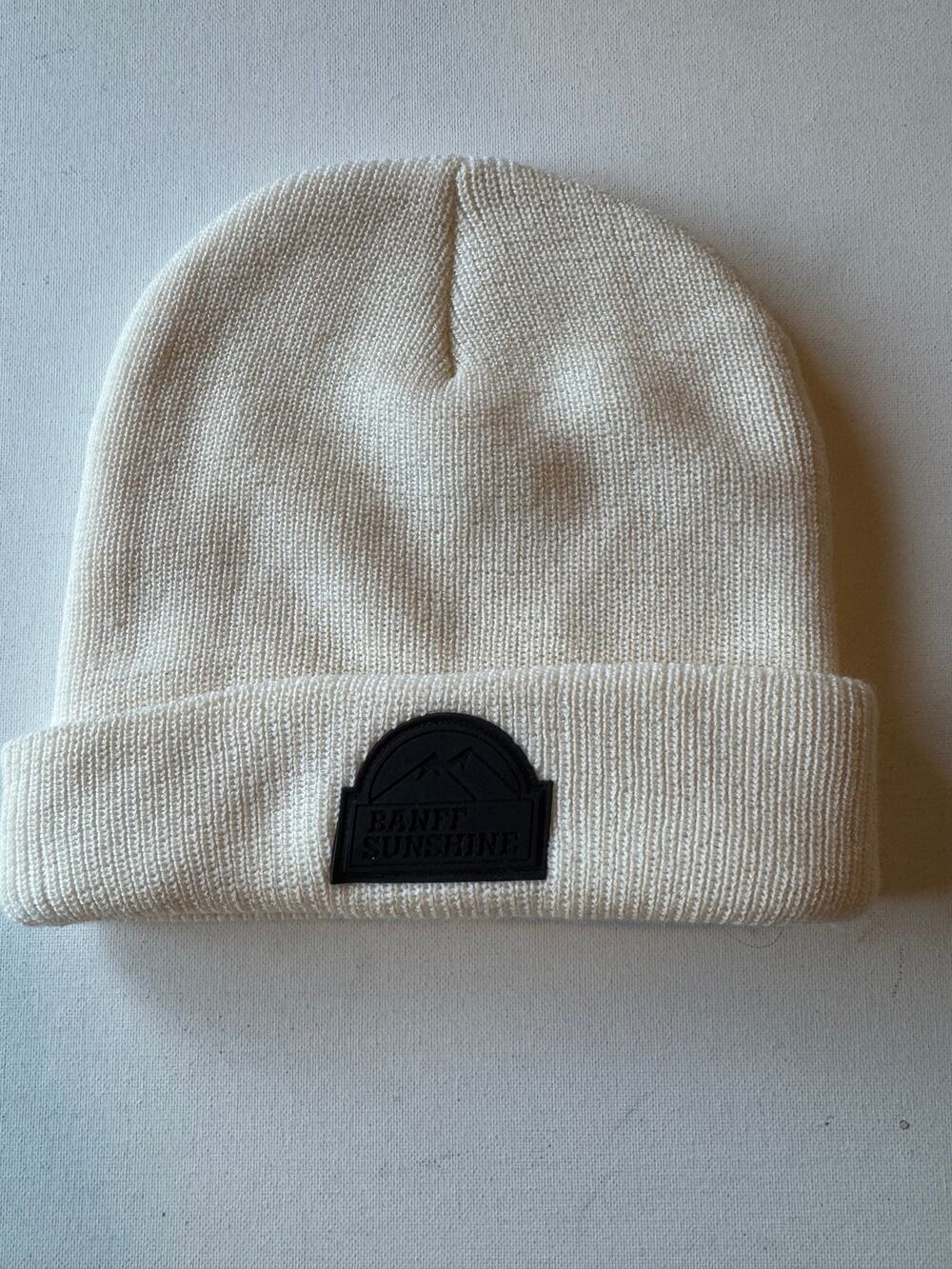 Kombi Bamff Sunshine White Knit Beanie Unisex One Size